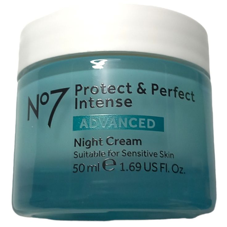 No7 Protect & Perfect Intense ADVANCED Night Cream 50ml Enhanced Formula