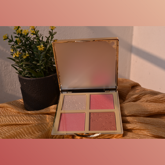 No7 shimmer face palette